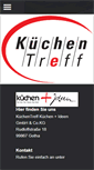 Mobile Screenshot of kuechentreff-gotha.de