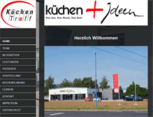 Tablet Screenshot of kuechentreff-gotha.de